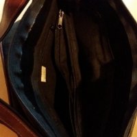 Дам.чанта-"BIJOU"-/изк.кожа/-черна+кафяво. Закупена от Италия., снимка 5 - Чанти - 22401944