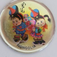  Сет от два магнита от Монголия-серия-27, снимка 2 - Колекции - 23402806