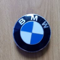 4 броя капачки за джанти на BMW с диаметър 68 mm, снимка 1 - Гуми и джанти - 15092930