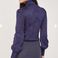 Елегантна блуза с дълъг ръкав, снимка 1 - Блузи с дълъг ръкав и пуловери - 25676255