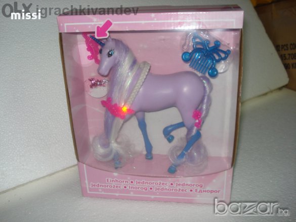 еднорог със светеща грива, снимка 1