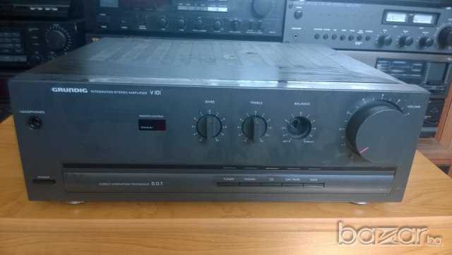 grundig v101 stereo amplifier-нов внос германия, снимка 2 - Ресийвъри, усилватели, смесителни пултове - 7312789