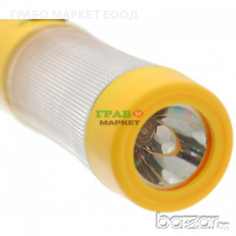 Светодиоден фенер с чукче за разбиване на стъкло и резач за предпазен колан, снимка 5 - Настолни лампи - 16007198