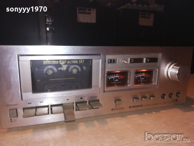 pioneer ct-f500-made in japan-внос швеицария, снимка 5 - Декове - 21147765