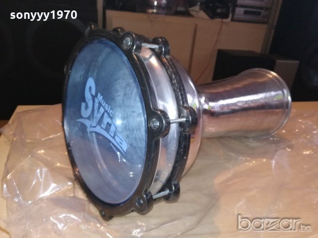 ГОЛЯМА тарамбука за парти или музиканти-нова от сирия-40х25см, снимка 9 - Ударни инструменти - 20226263