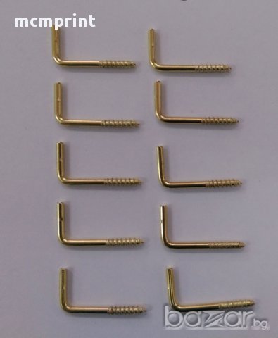 Кукички за ключове - 10бр комплект, снимка 1 - Декорация за дома - 10302756