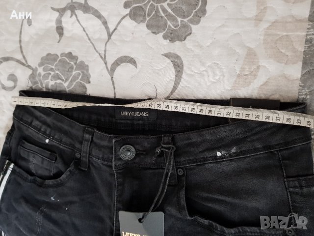    Мъжки дънки в черно 34/48 размер, снимка 11 - Дънки - 24772897