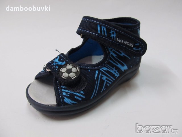 Детски пантофки Vi-GGa-Mi синьо, снимка 1 - Детски сандали и чехли - 18396147