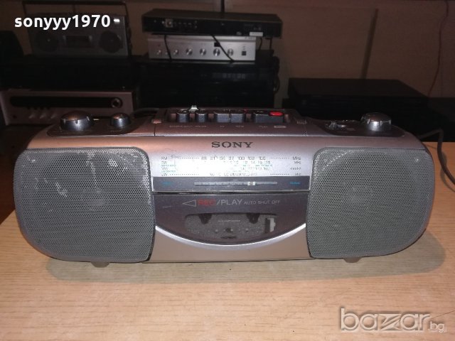 sony cfs-e14l radio/cassette-внос швеицария, снимка 2 - Ресийвъри, усилватели, смесителни пултове - 20770028