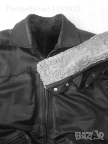 Мъжко кожено яке, снимка 17 - Якета - 23867702