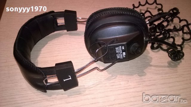 Monacor md-806 профи музикантски/студиини слушалки-от швеицария, снимка 5 - Слушалки и портативни колонки - 16161541