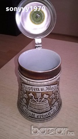 Ретро халба-17х14х11см-внос швеицария, снимка 6 - Антикварни и старинни предмети - 17559291