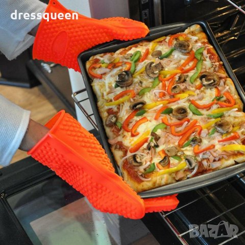 2081 Силиконова ръкавица за горещо с 5 пръста, снимка 8 - Други стоки за дома - 24890528