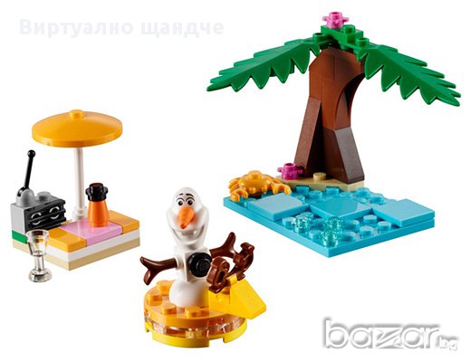 Конструктор Лего - LEGO 30397 Frozen - Лятно забавление с Олаф, снимка 2 - Конструктори - 17852763
