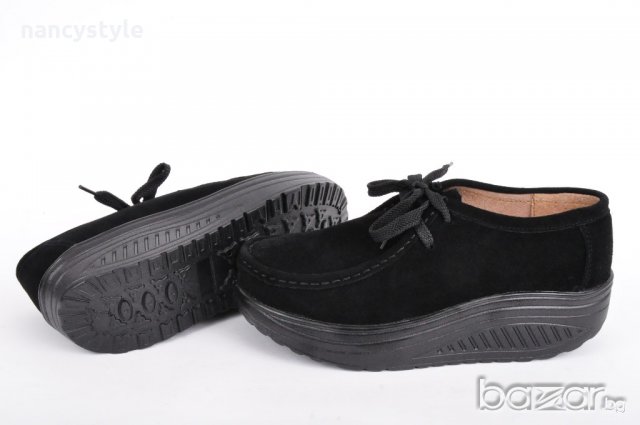 НОВО! Дамски обувки-Ест. велур-Два цвята, снимка 9 - Дамски ежедневни обувки - 18950471