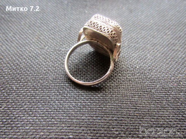 сребърен пръстен - 9, снимка 7 - Пръстени - 17567208