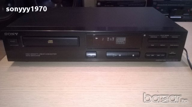 Sony cdp-313 made in france-внос швеицария, снимка 4 - Плейъри, домашно кино, прожектори - 13977305