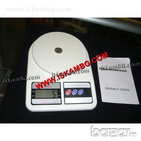 Кухненска везна с електронен дисплей до 5 кг, снимка 4 - Други - 13395895
