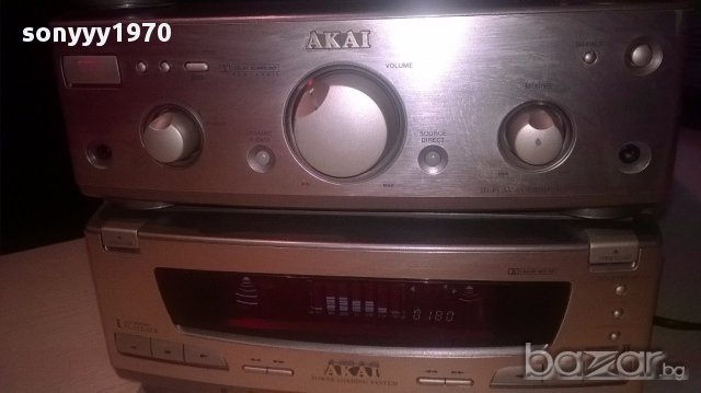 akai-amplifier+cd3disc+tuner+deck2-внос швеицария, снимка 11 - Ресийвъри, усилватели, смесителни пултове - 12735831