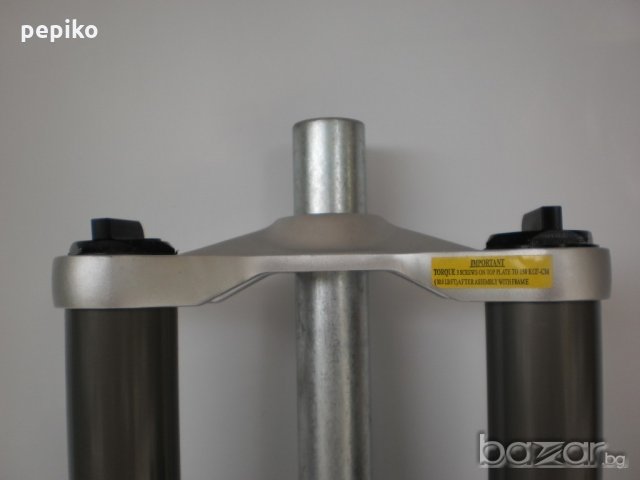 Продавам колела внос от Германия  алуминиева двукоронна вилка ZOOM 26 цола ребаунд до 180мм ход за д, снимка 5 - Части за велосипеди - 18903777