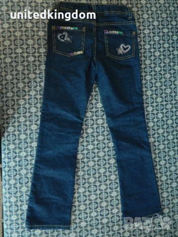 Чисто нови дънки CHEROKEE с бродерии, закупени от Англия, снимка 4 - Детски панталони и дънки - 23786157