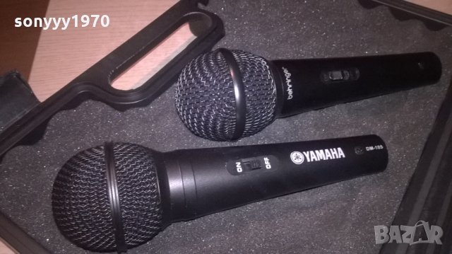 behringer & yamaha-profi microphone-жични-внос швеицария, снимка 4 - Микрофони - 23691686