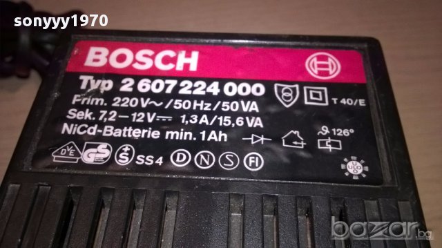 Bosch charger-made in w.germany-внос швеицария, снимка 5 - Други инструменти - 15840492