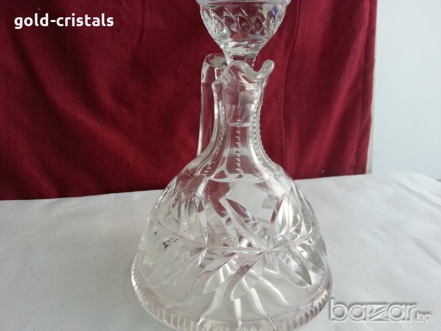 кристална гарафа , снимка 12 - Антикварни и старинни предмети - 20721214