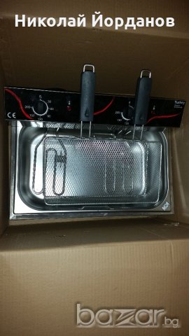 Фритюрник професионален 10-12литра НОВ, снимка 2 - Обзавеждане за заведение - 18217272