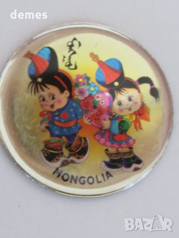  Сет от два магнита от Монголия-серия-27, снимка 2 - Колекции - 23402806