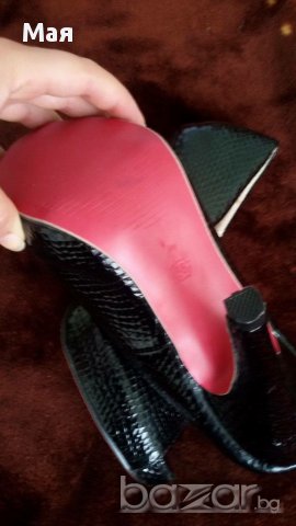 Дамски отворени обувки на ток