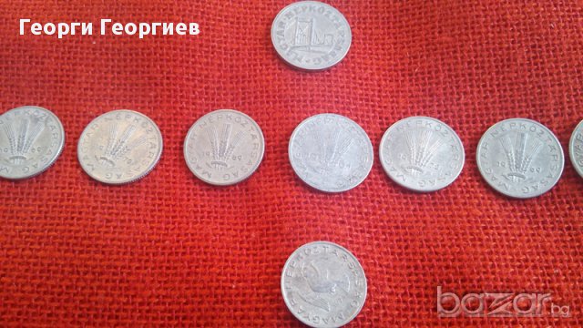 Унгарски монети, 40 броя, емисии от 1949г. до 1989г., много запазени, снимка 11 - Нумизматика и бонистика - 17125803