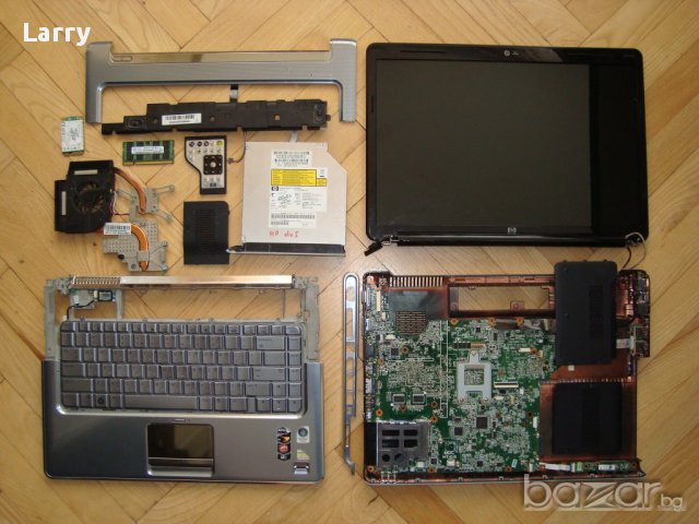 HP Pavillion dv5-1111en лаптоп на части