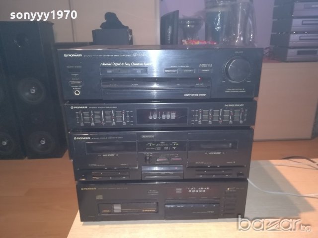 pioneer xd-z64m made in japan 240w-внос англия, снимка 8 - Ресийвъри, усилватели, смесителни пултове - 20402431