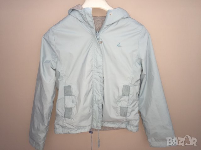Детско яке ZARA, оригинално, за 146/158см, 11-13г., цвят ярко св. син, снимка 5 - Детски якета и елеци - 11118513