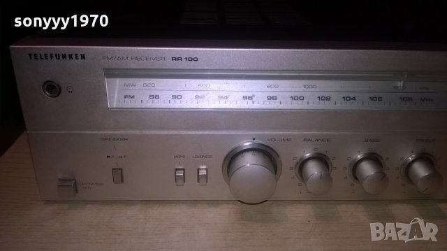 telefunken rr100 receiver-внос швеицария, снимка 4 - Ресийвъри, усилватели, смесителни пултове - 23279145