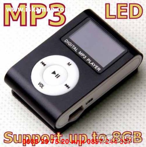 Мини mp3 плеър с Дисплей, снимка 3 - Плейъри, домашно кино, прожектори - 12971946