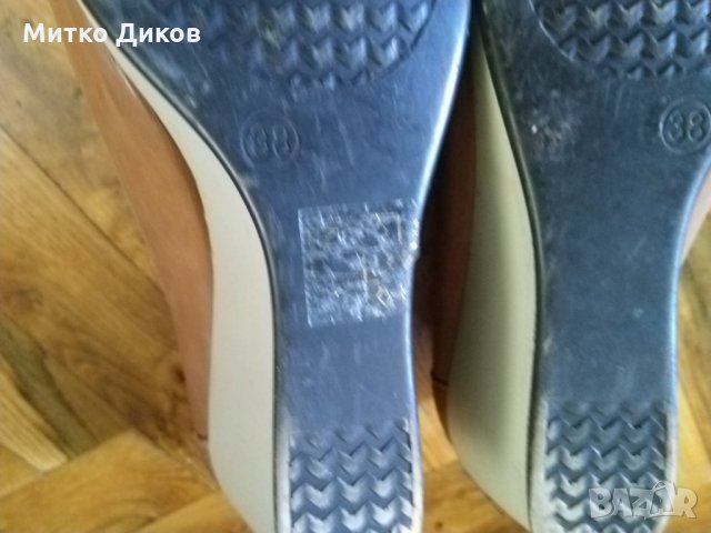 Женски обувки висок ток Cabin №38 естествена кожа, снимка 7 - Дамски ежедневни обувки - 25585264