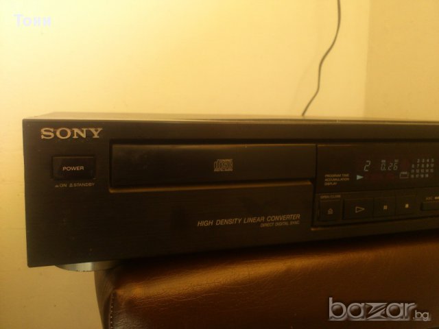 CD SONY CDP-195, снимка 2 - Плейъри, домашно кино, прожектори - 16546053