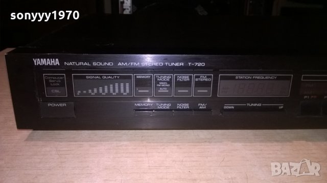yamaha t-720 tuner-made in japan-за ремонт-внос швеицария, снимка 9 - Ресийвъри, усилватели, смесителни пултове - 22823046
