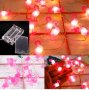 Светещи лампички гирлянд фламинго украса декор парти, снимка 1 - Други - 25790906
