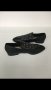 Кожени равни черни обувки с капси JustFab номер 36, снимка 2