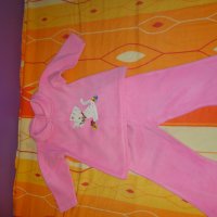 поларен розов комплект, снимка 1 - Комплекти за бебе - 22691204