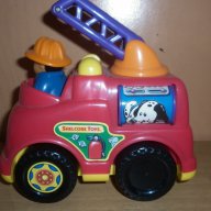 Ретро играчка Shelcore Toys, Fire Truck Toy, снимка 4 - Колекции - 12570154