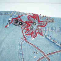 Дънкова пола – Design Jeans – L размер, снимка 14 - Поли - 22449122