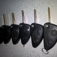 Ключове за Алфа Ромео 156 с 2 бутона - стари, снимка 10 - Части - 25115144