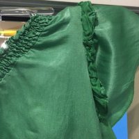 Уникална копринена блуза , снимка 11 - Корсети, бюстиета, топове - 25202254