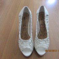 модерни сандали - обувки в бяло внос от Англия за 20лв., снимка 3 - Сандали - 15292566