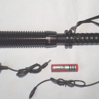 Метална бухалка-фенер POLICE със ZOOM 310/415, снимка 2 - Къмпинг осветление - 25291985