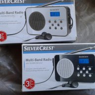 Мини радио SilverCrest, Часовник, Аларма, LCD дисплей, Черно/Сребърно, снимка 4 - Приемници и антени - 13209536